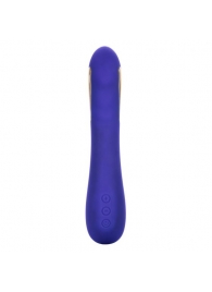 Фиолетовый вибратор с электростимуляцией Intimate E-Stimulator Petite Wand - 18,5 см. - California Exotic Novelties - купить с доставкой в Махачкале