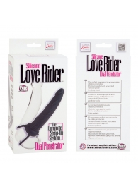 Насадка на пенис Silicone Love Rider Dual Penetrator для двойного проникновения - 14 см. - California Exotic Novelties - в Махачкале купить с доставкой