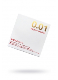 Супертонкий презерватив Sagami Original 0.01 - 1 шт. - Sagami - купить с доставкой в Махачкале