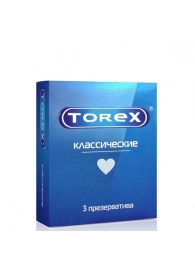 Гладкие презервативы Torex  Классические  - 3 шт. - Torex - купить с доставкой в Махачкале