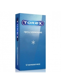 Презервативы Torex  Продлевающие  с пролонгирующим эффектом - 12 шт. - Torex - купить с доставкой в Махачкале