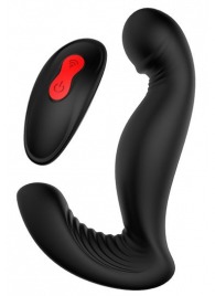 Черный вибромассажер простаты SWIRLING P-PLEASER - Dream Toys - в Махачкале купить с доставкой