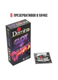 Ароматизированные презервативы DOMINO  Фруктовый слот  - 6 шт. - Domino - купить с доставкой в Махачкале