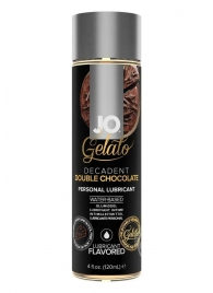 Лубрикант с ароматом шоколада JO GELATO DECADENT DOUBLE CHOCOLATE - 120 мл. - System JO - купить с доставкой в Махачкале