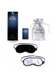 Набор из двух масок на глаза Soft Blindfold Twin Pack - Fifty Shades of Grey - купить с доставкой в Махачкале