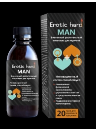 Мужской биогенный концентрат для усиления эрекции Erotic hard Man - 250 мл. - Erotic Hard - купить с доставкой в Махачкале