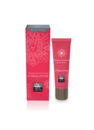 Возбуждающий интимный гель для двоих STIMULATION GEL Pomegranate   Nutmeg - 30 мл. - Shiatsu - купить с доставкой в Махачкале