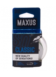 Классические презервативы в пластиковом кейсе MAXUS Classic - 3 шт. - Maxus - купить с доставкой в Махачкале