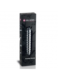 Рельефный фаллос для интенсивного электросекса Groovey George - 20 см. - MyStim - купить с доставкой в Махачкале