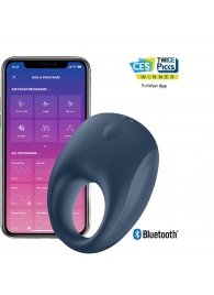 Эрекционное кольцо Satisfyer Strong One с возможностью управления через приложение - Satisfyer - в Махачкале купить с доставкой