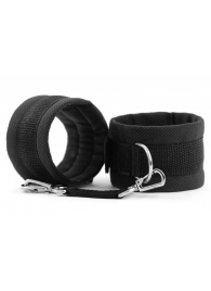 Черные наручники My rules на сцепке - БДСМ Арсенал - купить с доставкой в Махачкале