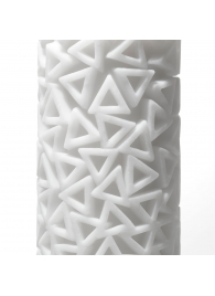 Белый 3D мастурбатор PILE - Tenga - в Махачкале купить с доставкой