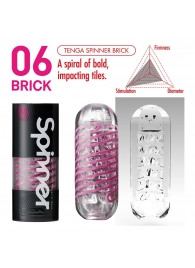 Мастурбатор SPINNER Brick - Tenga - в Махачкале купить с доставкой