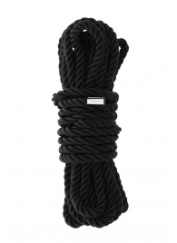 Черная веревка для шибари DELUXE BONDAGE ROPE - 5 м. - Dream Toys - купить с доставкой в Махачкале