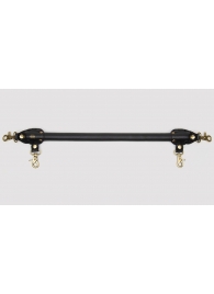 Черная распорка для ног Bound to You Faux Leather Spreader Bar - 50,8 см. - Fifty Shades of Grey - купить с доставкой в Махачкале