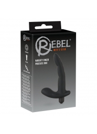 Черный вибромассажер простаты Naughty Finger Prostate Vibe - 13,8 см. - Orion - в Махачкале купить с доставкой