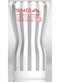 Мастурбатор TENGA Squeeze Tube Cup Soft - Tenga - в Махачкале купить с доставкой