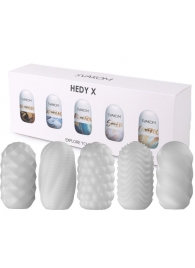 Набор из 5 мастурбаторов Hedy X5 Mixed - Svakom - в Махачкале купить с доставкой