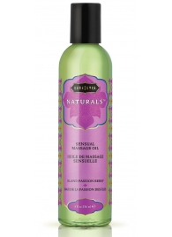 Массажное масло Naturals Island Passion Berry с ароматом тропических фруктов - 236 мл. - Kama Sutra - купить с доставкой в Махачкале