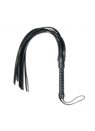 Черный флоггер Flogger Whip - 46 см. - Easy toys - купить с доставкой в Махачкале