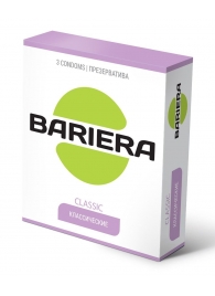 Классические презервативы Bariera Classic - 3 шт. - Bariera - купить с доставкой в Махачкале