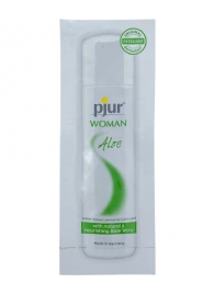 Лубрикант на водной основе pjur WOMAN Aloe - 2 мл. - Pjur - купить с доставкой в Махачкале