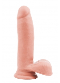 Телесный фаллоимитатор-реалистик Dual Density Dildo - 17,5 см. - Dream Toys