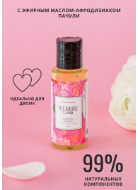 Массажное масло Pleasure Lab Delicate с ароматом пиона и пачули - 50 мл. - Pleasure Lab - купить с доставкой в Махачкале