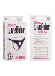 Трусы для страпона с универсальным креплением Universal Love Rider Luxe Harness - California Exotic Novelties - купить с доставкой в Махачкале