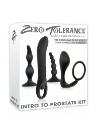 Набор стимуляторов простаты Intro To Prostate Kit - Zero Tolerance - в Махачкале купить с доставкой