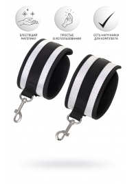 Серебристо-черные оковы Anonymo - ToyFa - купить с доставкой в Махачкале