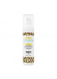 Разогревающее массажное масло с ароматом пина колада Gourmet Pina Colada - 50 мл. - Exsens - купить с доставкой в Махачкале