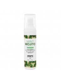 Разогревающее массажное масло с ароматом мохито Gourmet Mint Mojito - 50 мл. - Exsens - купить с доставкой в Махачкале