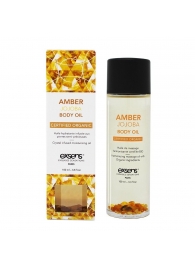 Органическое массажное масло AMBER JOJOBA - 100 мл. - Exsens - купить с доставкой в Махачкале