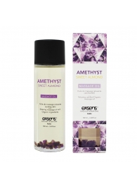 Органическое массажное масло AMETHYST SWEET ALMOND - 100 мл. - Exsens - купить с доставкой в Махачкале