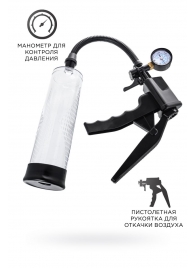 Прозрачная механическая помпа для пениса Viggo - Sexus - в Махачкале купить с доставкой