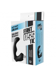 Черный вибромассажер простаты FantASStic Vibrating Prostate Massager - 11,3 см. - Dream Toys - в Махачкале купить с доставкой