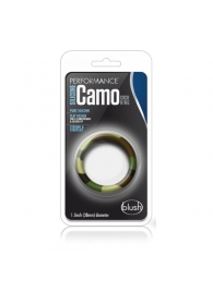 Эрекционное кольцо камуфляжной расцветки Silicone Camo Cock Ring - Blush Novelties - в Махачкале купить с доставкой