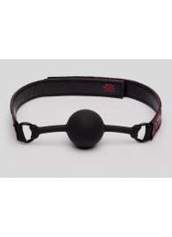 Кляп-шар на двусторонних ремешках Reversible Silicone Ball Gag - Fifty Shades of Grey - купить с доставкой в Махачкале