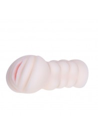 Рифленый мастурбатор-вагина из реалистичного материала - Baile - в Махачкале купить с доставкой