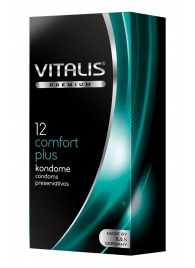 Контурные презервативы VITALIS PREMIUM comfort plus - 12 шт. - Vitalis - купить с доставкой в Махачкале