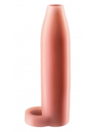 Телесная насадка Real Feel Enhancer XL - 17 см. - Pipedream - в Махачкале купить с доставкой