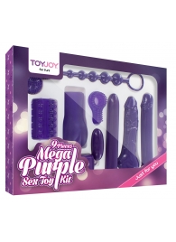 Эротический набор Toy Joy Mega Purple - Toy Joy - купить с доставкой в Махачкале