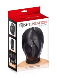 Маска-шлем на голову с отверстиями для дыхания - Fetish Tentation - купить с доставкой в Махачкале
