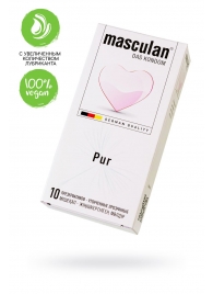 Супертонкие презервативы Masculan Pur - 10 шт. - Masculan - купить с доставкой в Махачкале