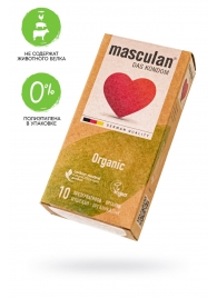 Экологически чистые презервативы Masculan Organic - 10 шт. - Masculan - купить с доставкой в Махачкале