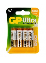 Батарейки алкалиновые GP Ultra Alkaline AA/LR6 - 4 шт. - Элементы питания - купить с доставкой в Махачкале