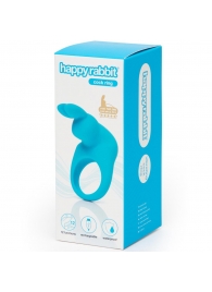 Голубое эрекционное виброкольцо Happy Rabbit Rechargeable Rabbit Cock Ring - Happy Rabbit - в Махачкале купить с доставкой