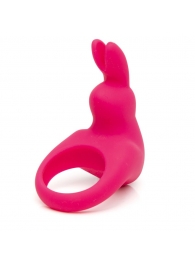 Розовое эрекционное виброкольцо Happy Rabbit Rechargeable Rabbit Cock Ring - Happy Rabbit - в Махачкале купить с доставкой