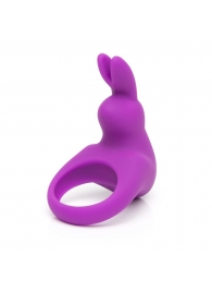 Фиолетовое эрекционное виброкольцо Happy Rabbit Rechargeable Rabbit Cock Ring - Happy Rabbit - в Махачкале купить с доставкой